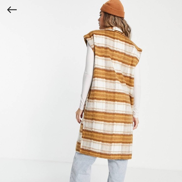 Noisy Longline sleeveless shacket - Picture 3 of 6